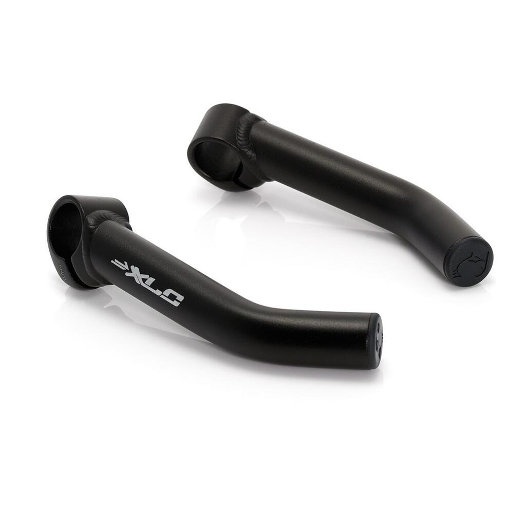 Curved aluminum handlebar end XLC BE-A01