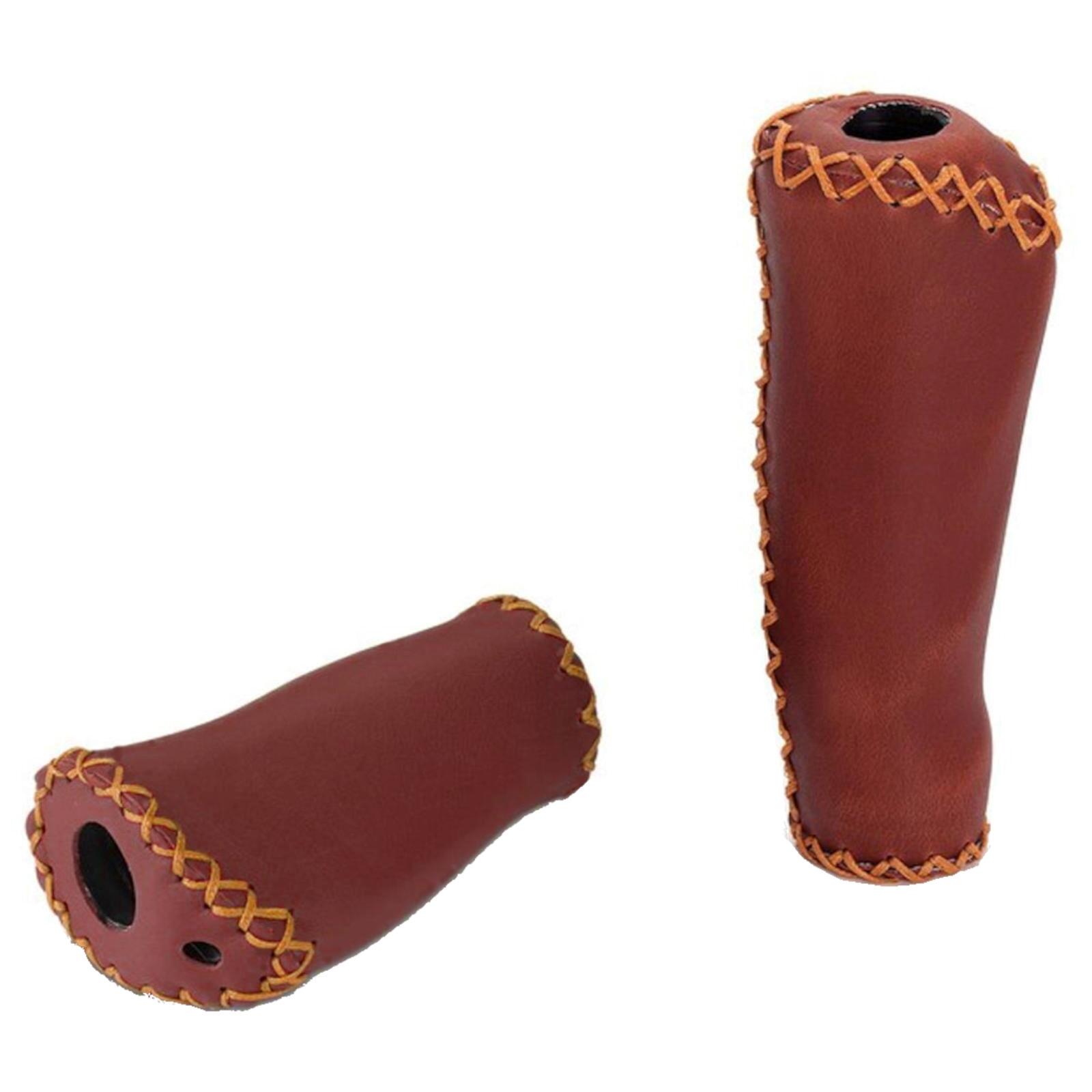 XLC Handvat Retro GR-G11 135/92mm Bruin Per Stel
