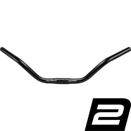 Ergotec Bügel CRUISER, 52°, Ø = 25,4mm, Aluminium, schwarz, SL 2