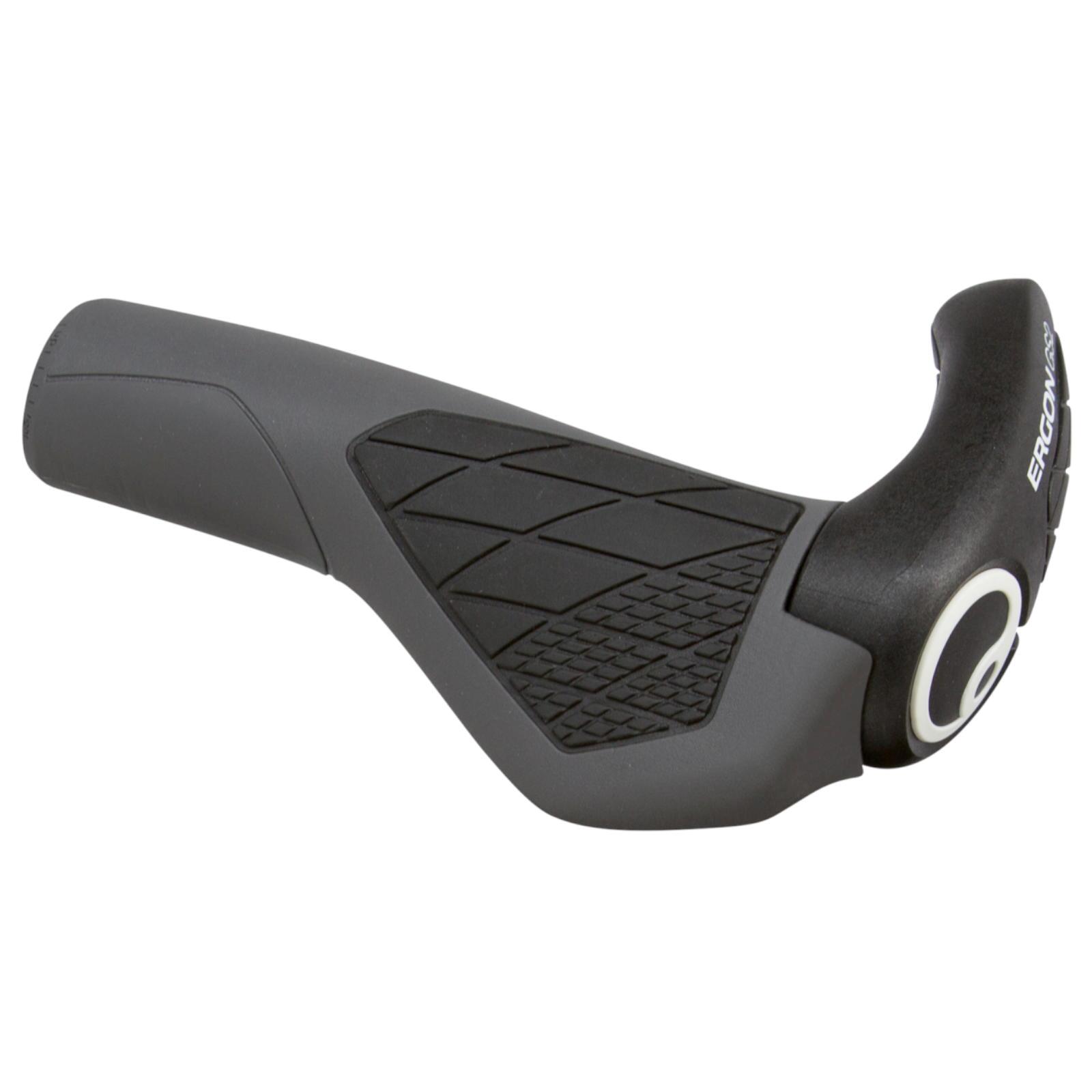 ERGON Set di Manopole ERGON con Bar End GS2 Nero