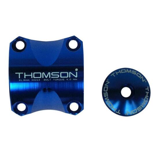 Thomson Elite X4 Handlebar Clamp Kit - Blu