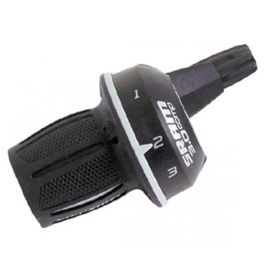 SRAM Grip Shift 3.0 Comp ESP cambio a rotazione 3 velocità 50 mm nero/bianco