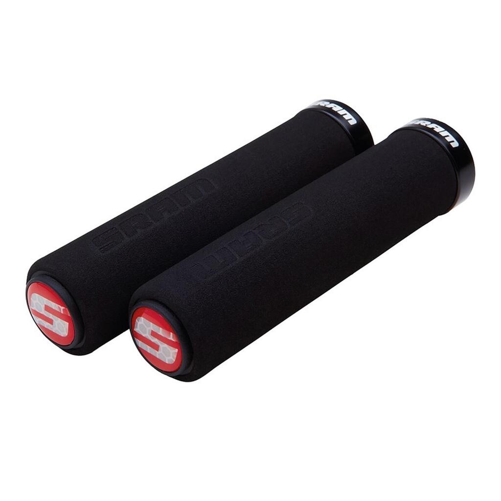 SRAM Locking Foam Grips 129 mm Black (Pair)