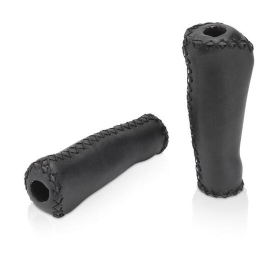 Paire de Grips XLC GR-G11 Rétro 135 mm Noir
