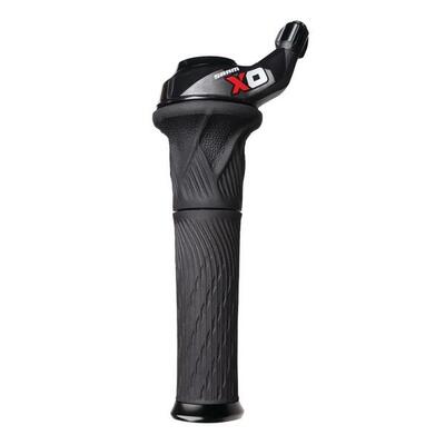 Snelheidsregeling sram grip shift xo 2v rouge avec poignée (av)