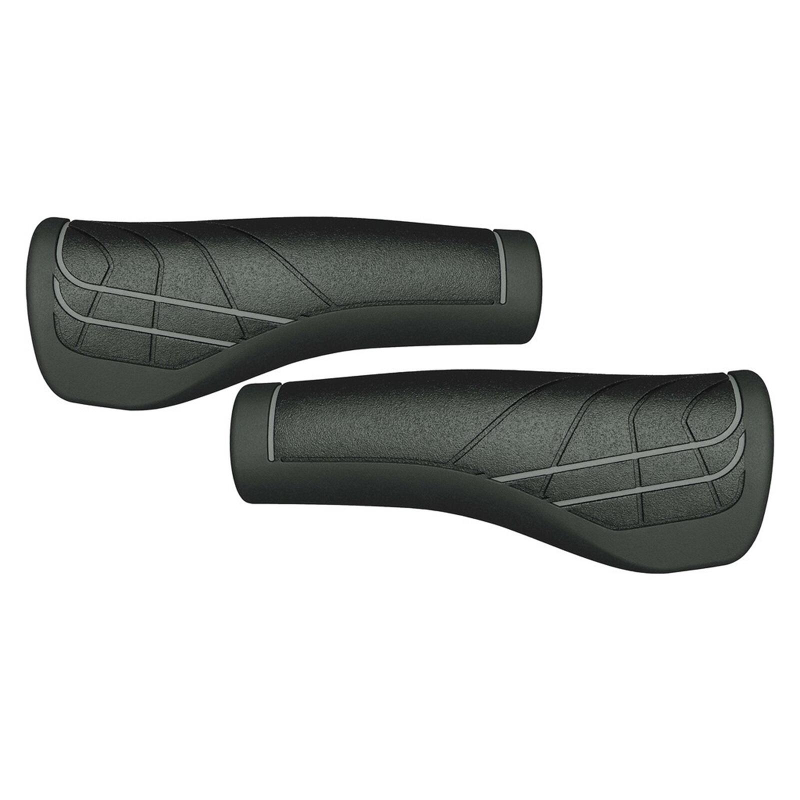 HERRMANS Herrmans DD36 - Ergonomisch Verstelbaar Fiets Handvat - Zwart Grijs