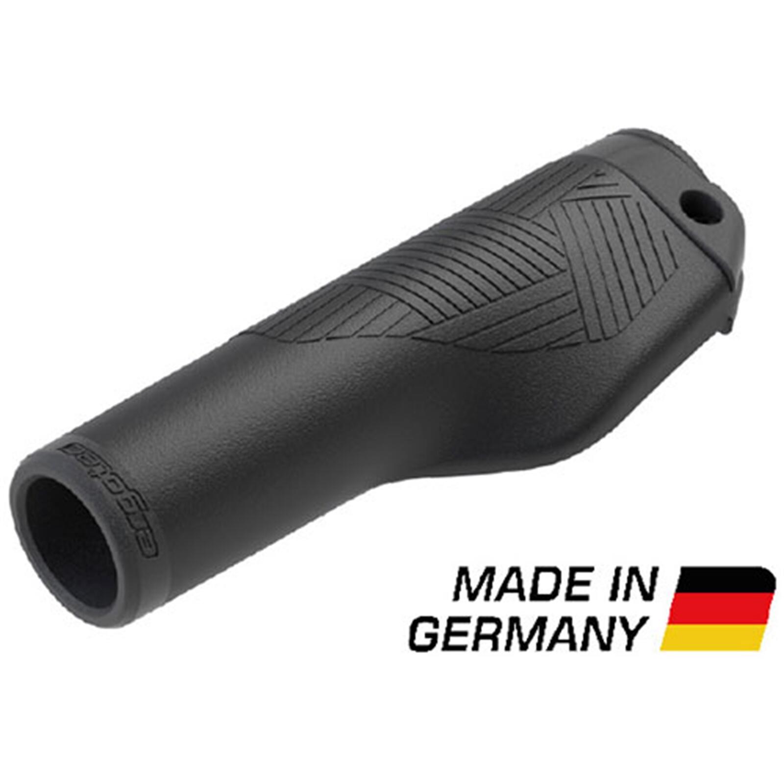 ERGOTEC Ergonomische Fietsgreep 135mm Zwart voor Comfortabel Fietsen