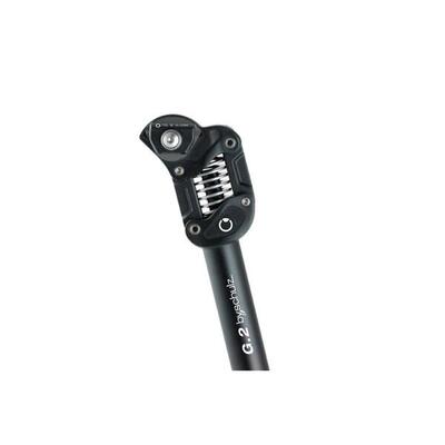 Zadelpen g.2 st 30.9mm 350mm - standaard zwart voor fietsen