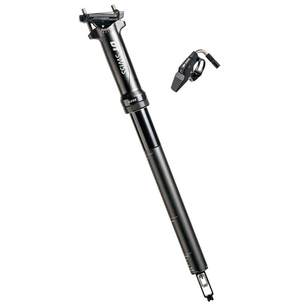 DT Swiss D 232 Dropper Post Internal Routing Black (With L1 Remote Lever)
