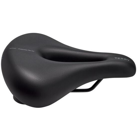 Terry Damen Fahrradsattel Anatomica Flex Gel, Schwarz