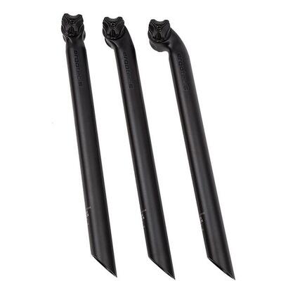 Ergotec Patentsattelstütze Viper 10° Ø27.2mm. 400mm. schwarz. Alu