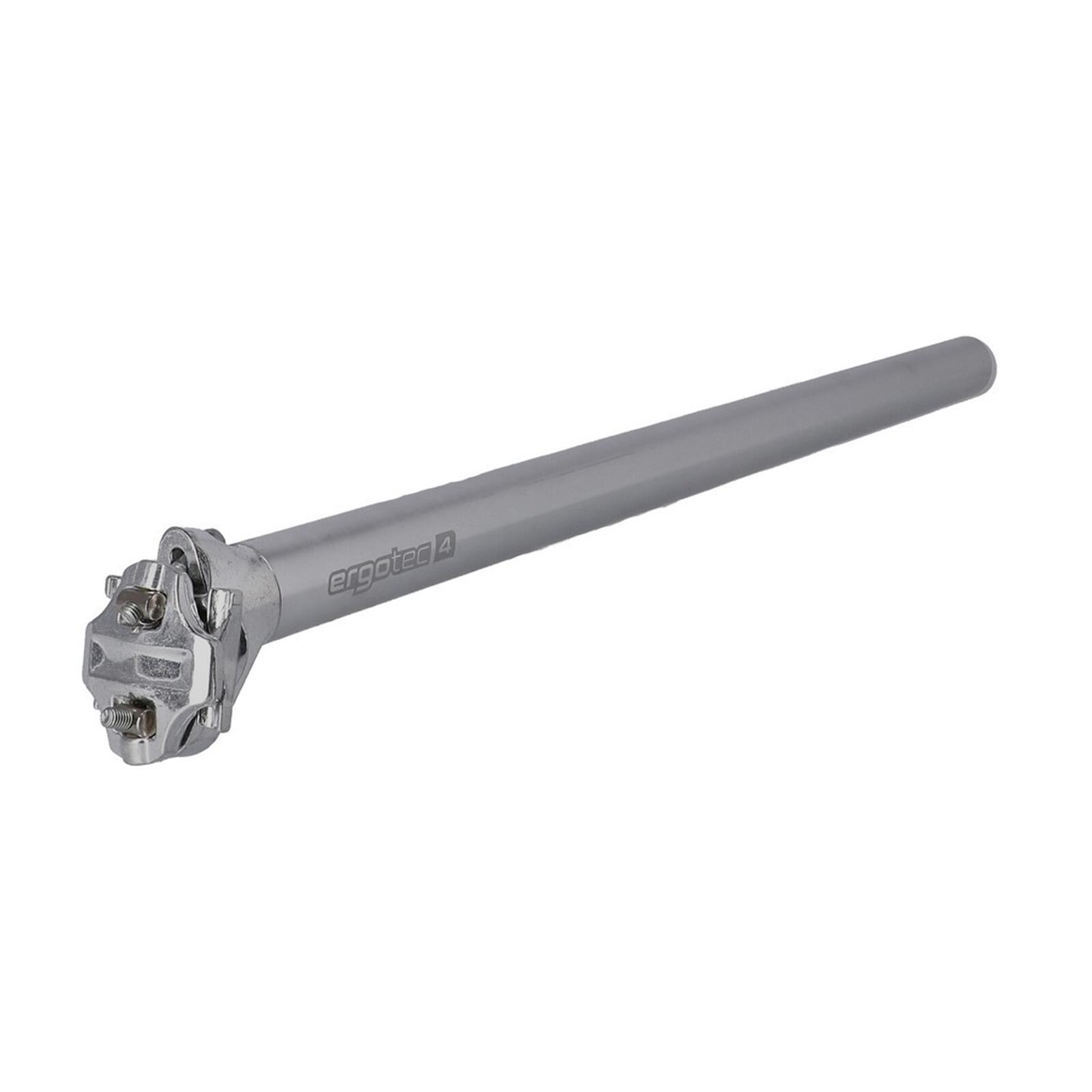 Ergotec - Tige De Selle Ergotec Atar 31.6 550mm 10mm Offset - Tige De Selle - Gris - 10 Mm - Decathlon