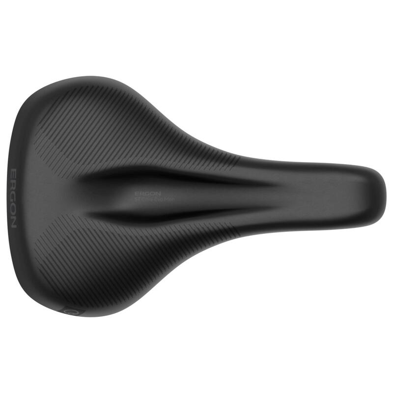Ergon ST Core Evo Zadel voor Mannen S M Zwart Grijs
