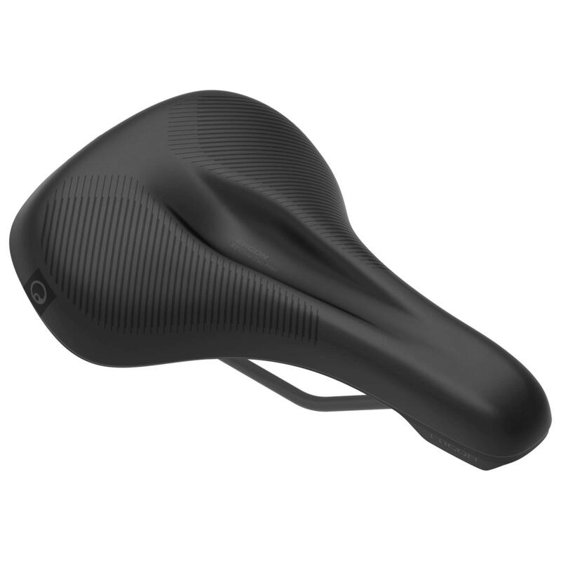 Ergon ST Core Evo Zadel voor Mannen S M Zwart Grijs