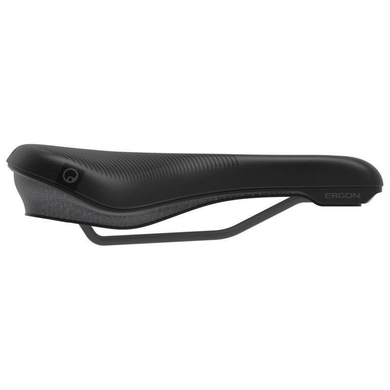 Ergon ST Core Evo Zadel voor Mannen S M Zwart Grijs