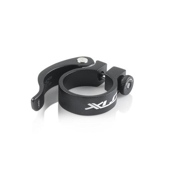 XLC Sattelstütz-Klemmring PC-L06 Ø 31,6mm schwarz mit Schnellspanner