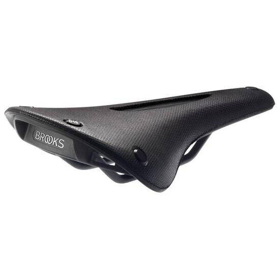 Brooks Herren Fahrradsattel Cambium C15 Carved All Weather, Schwarz