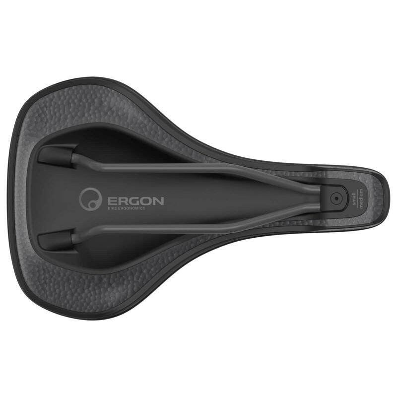 Ergon ST Core Evo Zadel voor Mannen S M Zwart Grijs