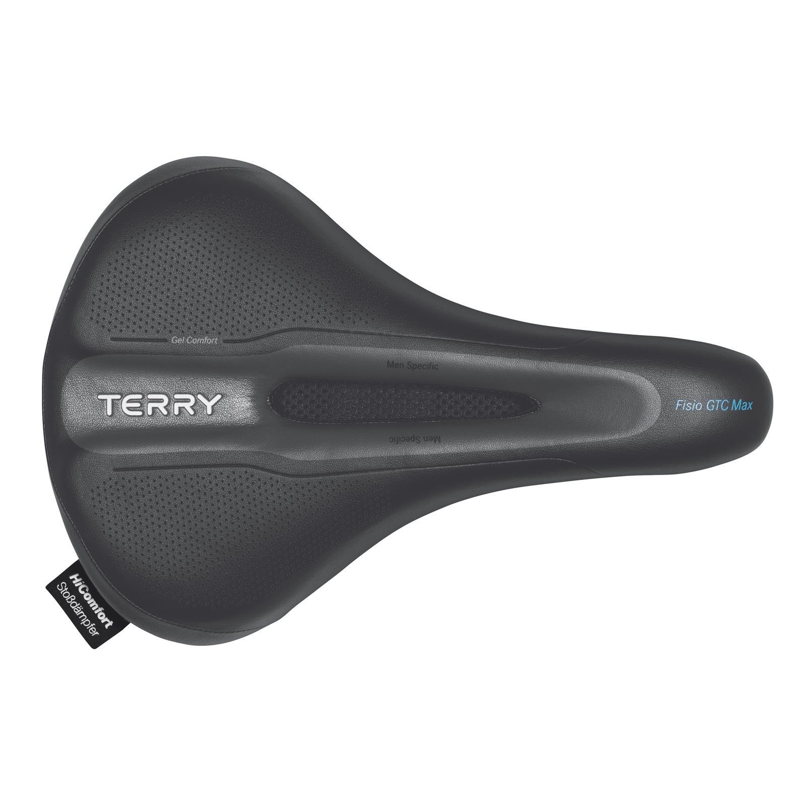 TERRY Fietszadel Fisio GTC Max gel heren zwart