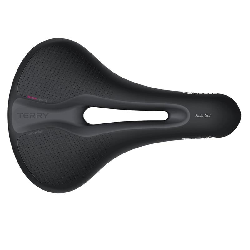 Selle Terry Fisio Max Gel pour Femmes en Noir      6400€    TERRY Selle Terry Fisio Max Gel pour Femmes en NoirVendu exclusivement en ligne   