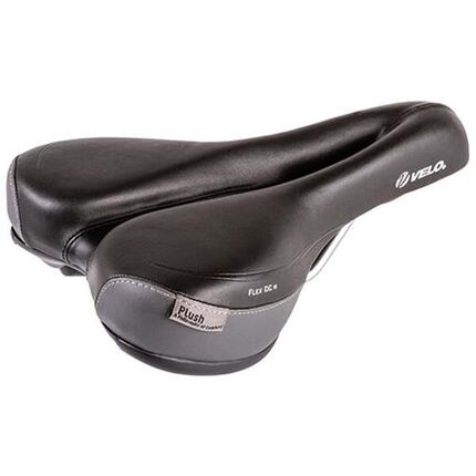 Velo Plush Deep Channel selle vélo pour homme, noir/gris, 162x269 mm, 471 g...