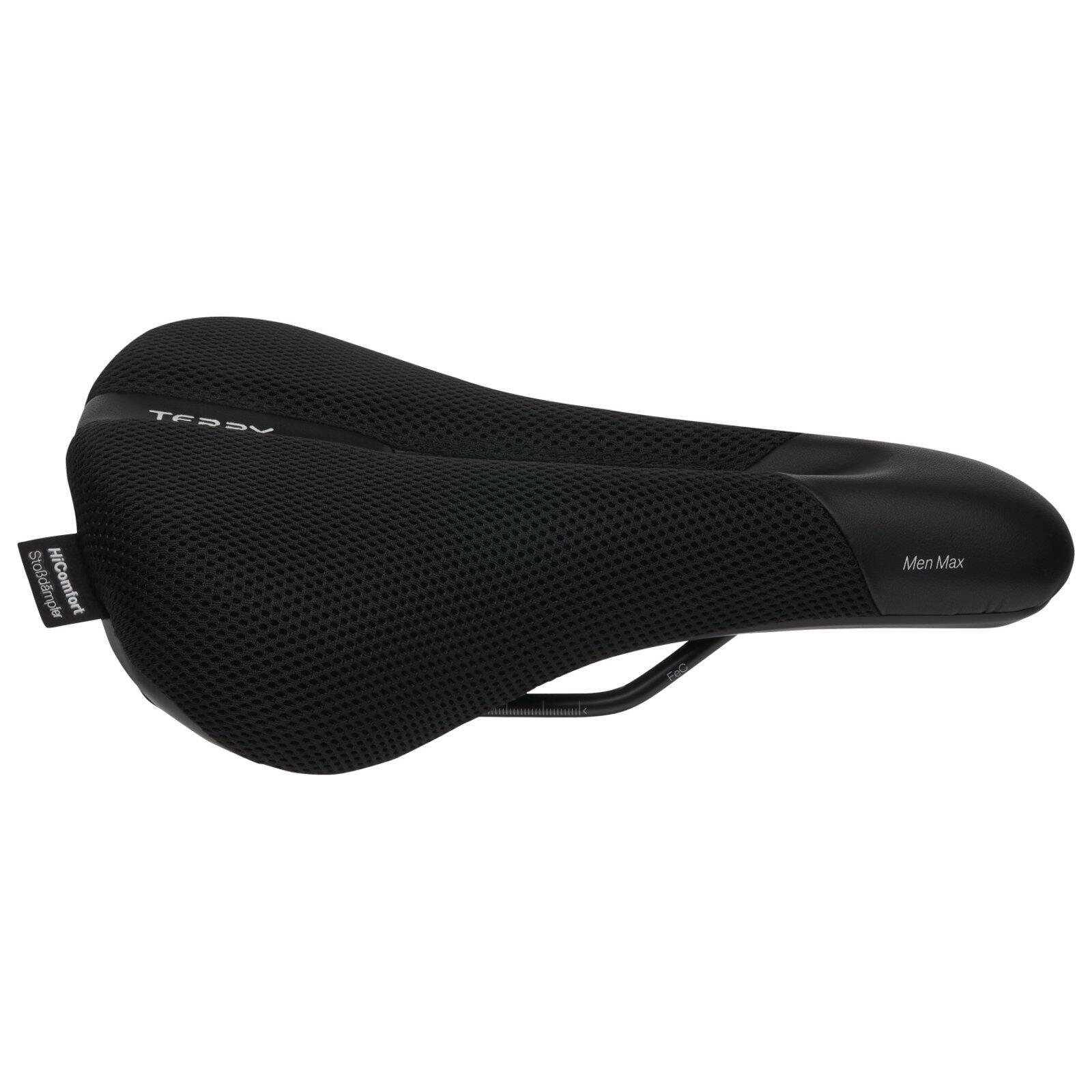 Terry Herren Fahrradsattel Fisio Climavent Gel Max Men, Schwarz 4/4
