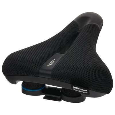 Fietszadel fisio climavent max gel heren zwart