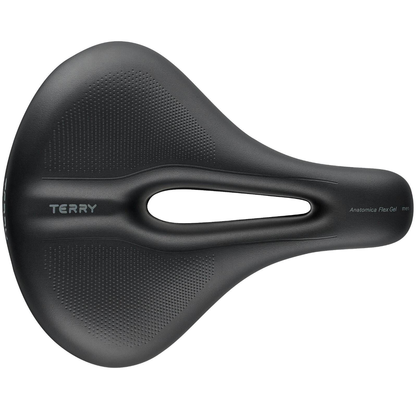 Selle de vélo Anatomica Flex gel hommes noir 2/4