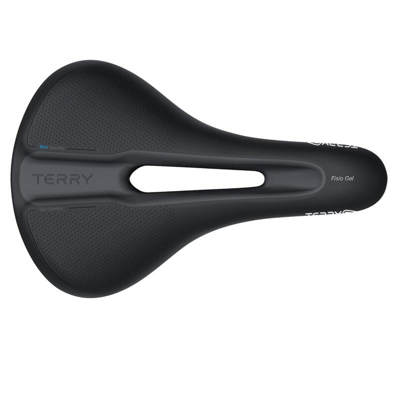 Selle Terry Fisio Max Gel pour Hommes en Noir      6400€    TERRY Selle Terry Fisio Max Gel pour Hommes en NoirVendu exclusivement en ligne   