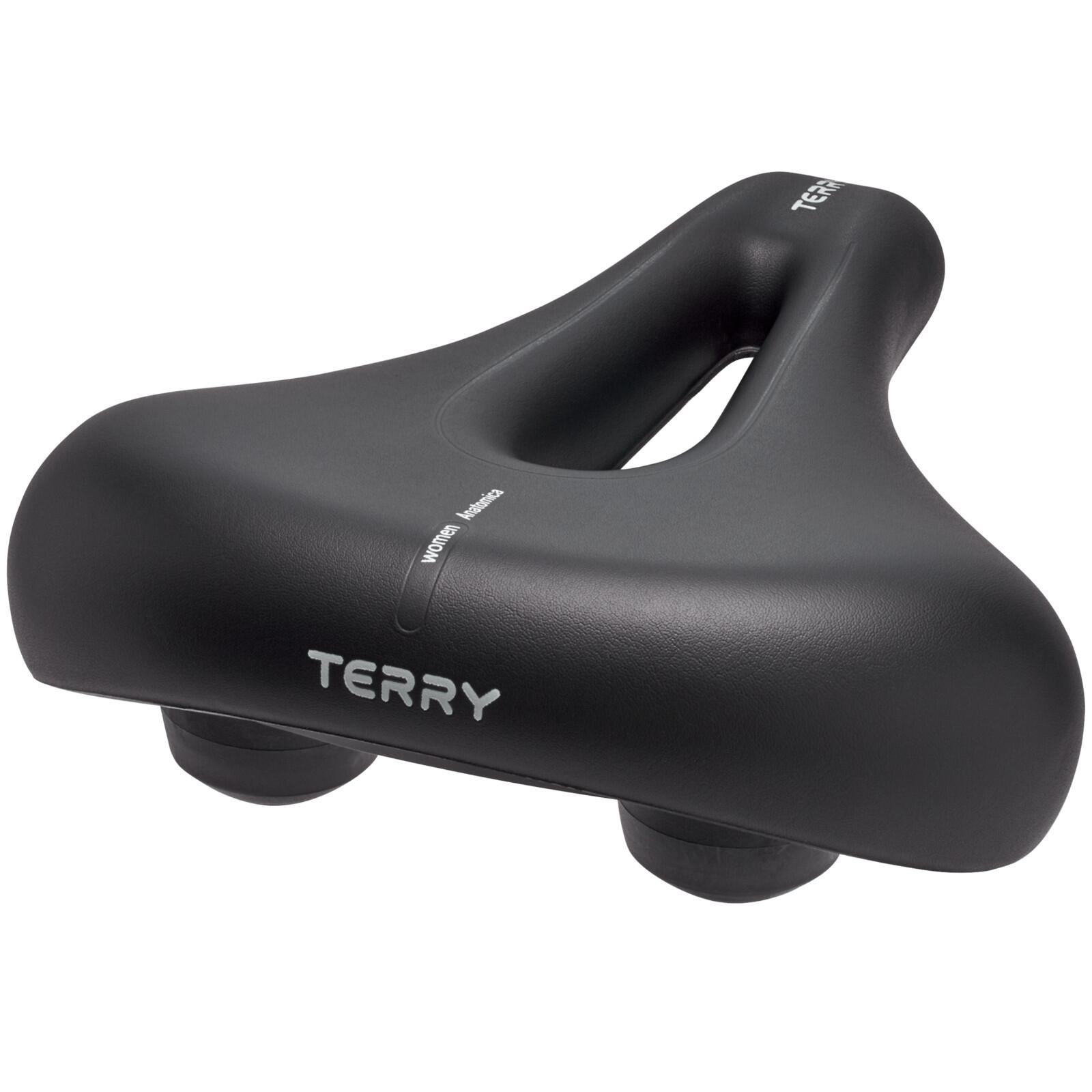 Terry Damen Fahrradsattel Anatomica, Schwarz 3/4