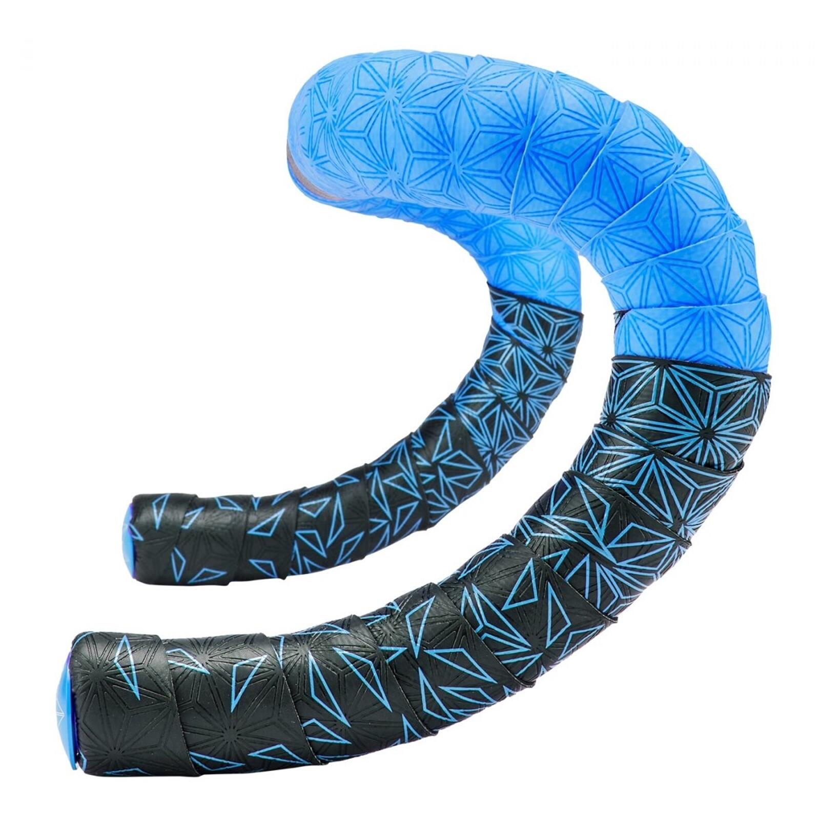 Supacaz Super Sticky Kush Star Fade nastro manubrio nero/blu neon 3/4