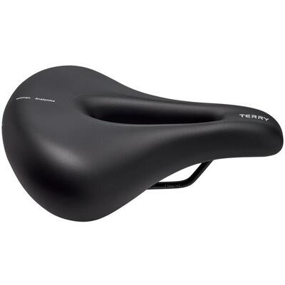 Terry Damen Fahrradsattel Anatomica. Schwarz