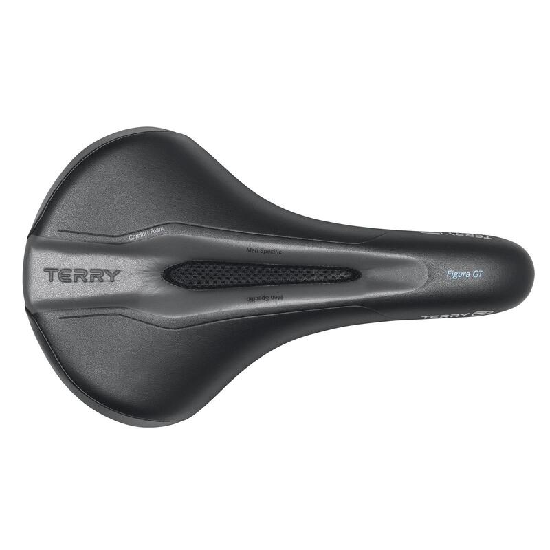 Selle de vélo confortable Terry Figura GT pour hommes en noir      7300€    TERRY Selle de vélo confortable Terry Figura GT pour hommes en noirVendu exclusivement en ligne   
