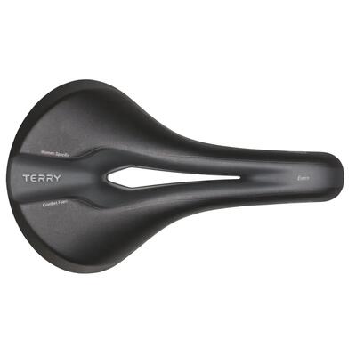 Fietszadel butterfly exera dames - zwart