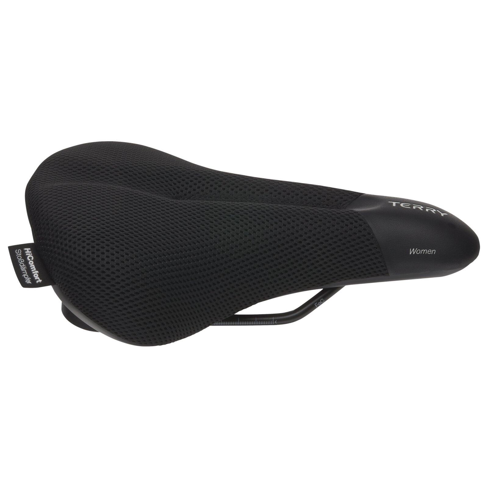Terry Saddle Fisio Climavent Gel Ladies Black 4/4
