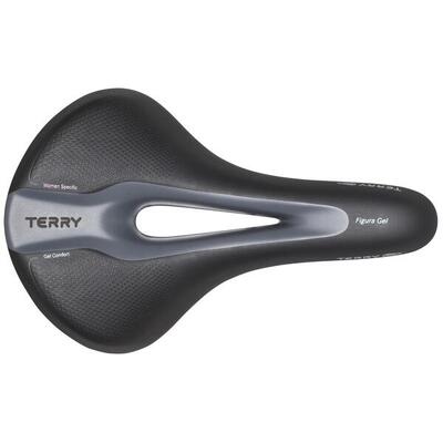 Terry Fahrradsattel Figura Gel Standard Max. Schwarz