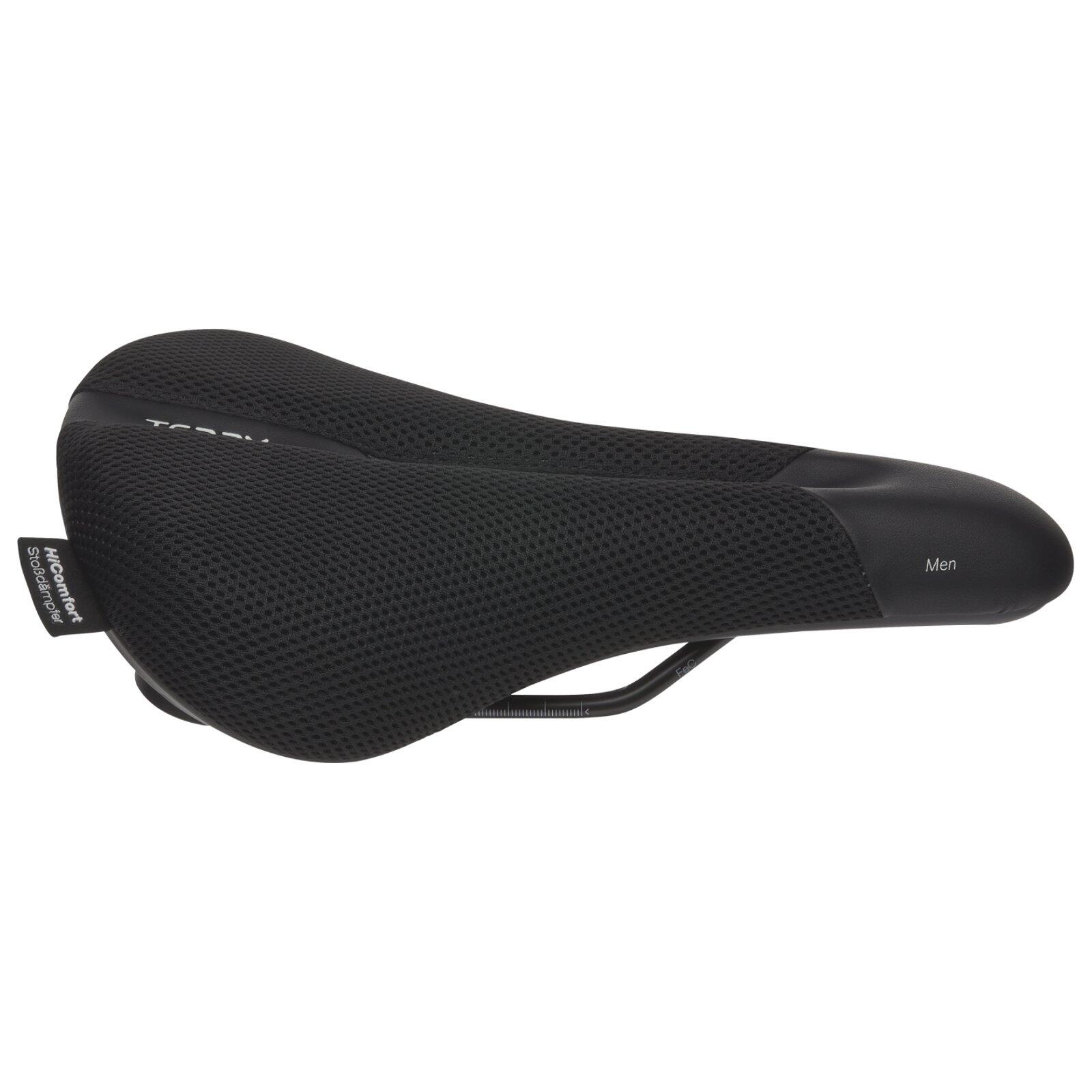 Selle Terry Fisio Climavent Gel pour homme, noire, largeur 9–12 cm. 4/4