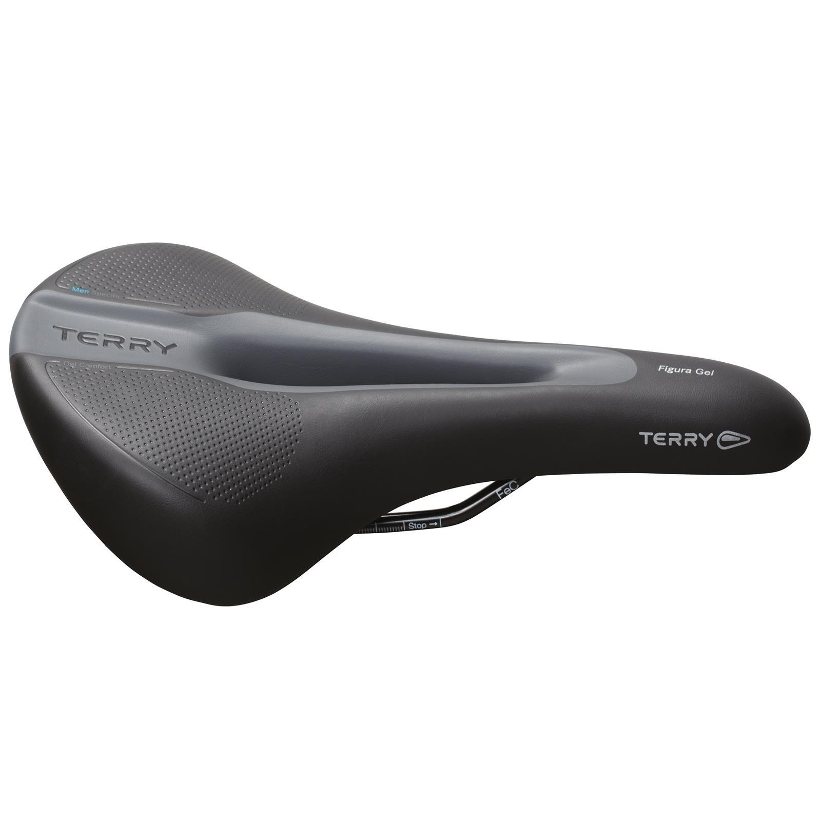 Terry Saddle Figura Gel Heren Black 2/4