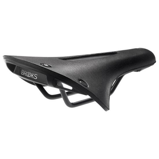 Brooks Herren Fahrradsattel Cambium C19 Carved All Weather, Schwarz
