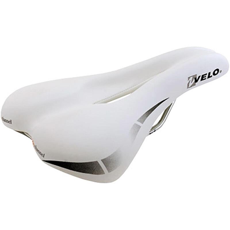Selle Velo WideChannel - blanc
