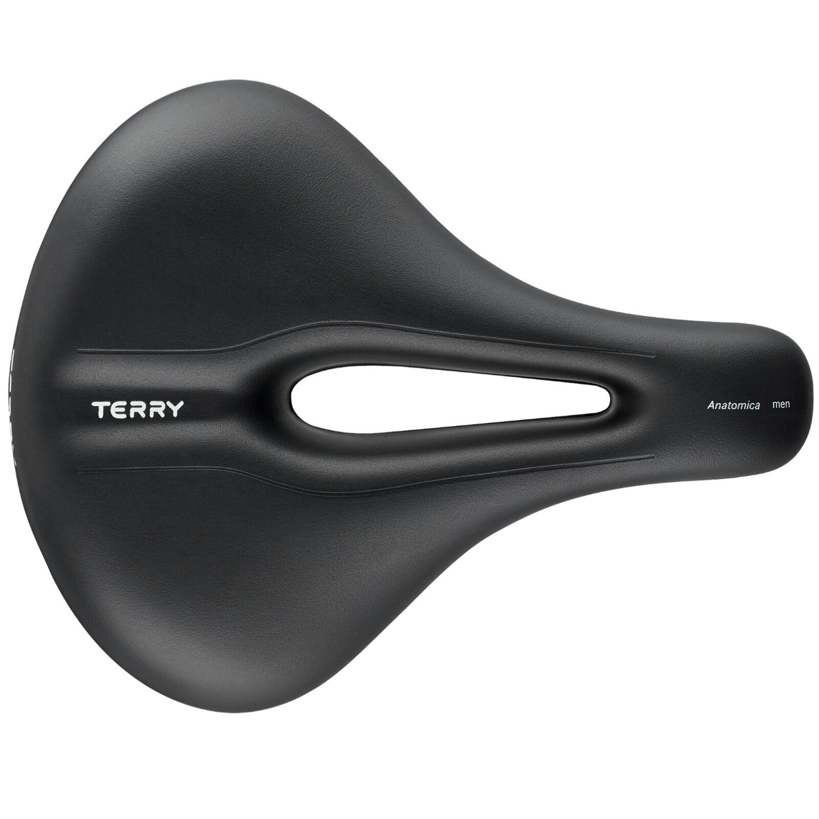 Terry Anatomica Zadel voor Heren in Zwart 2/4