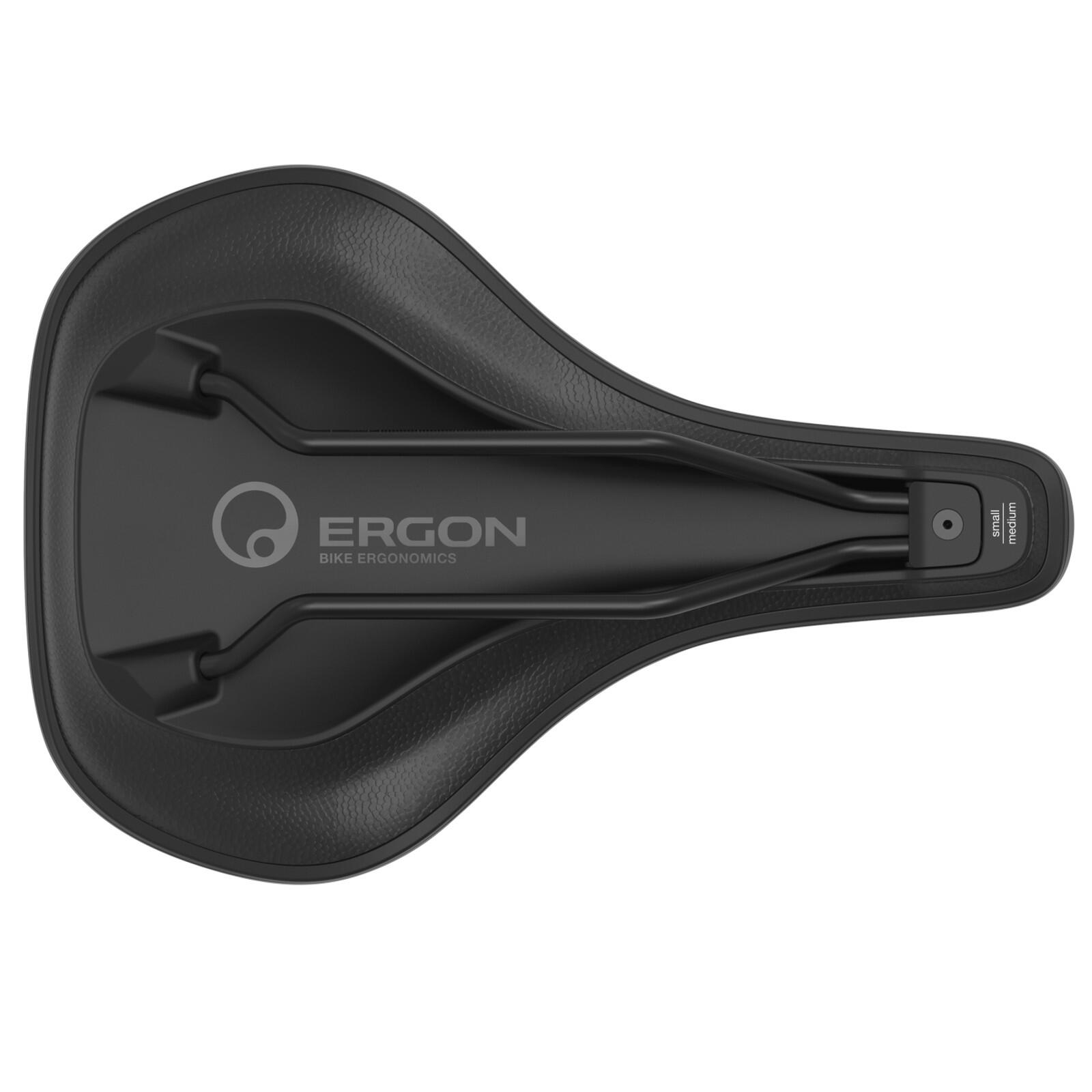 Ergon Damen Fahrradsattel SC Core Prime Women, Schwarz Grau 5/5