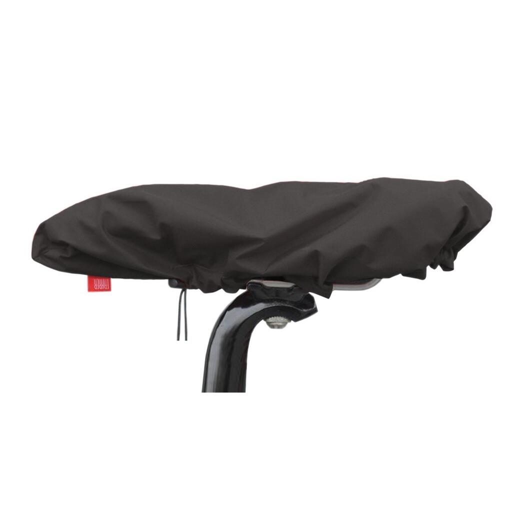 FAHRER KAPPE Waterproof Nylon Saddle Cover — One Size, Black.