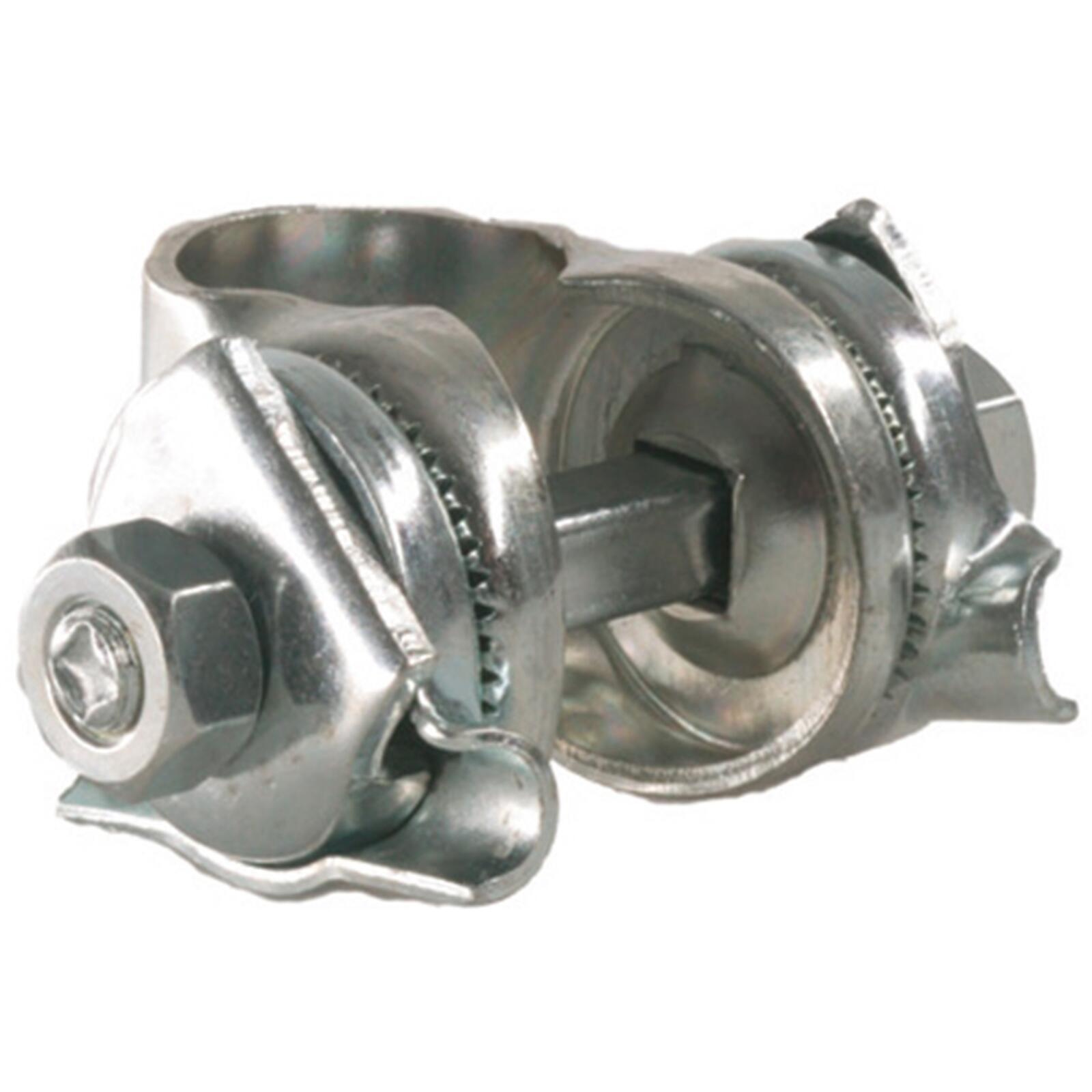 POINT Morsetto per reggisella - puntone rotondo - argento