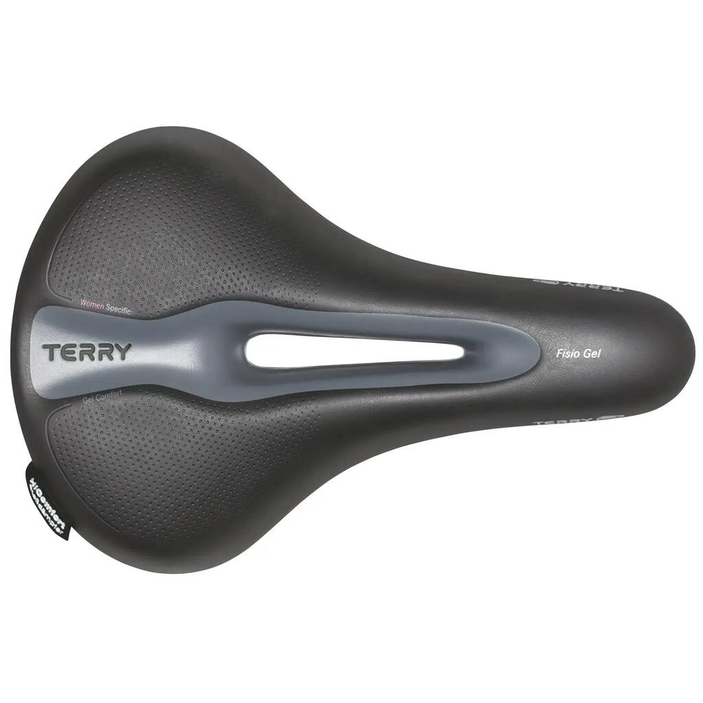 Terry Fisio Flex Max Gel Saddle for Ladies in Black