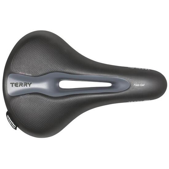 Terry Fahrradsattel Fisio Flex Gel Max, Schwarz