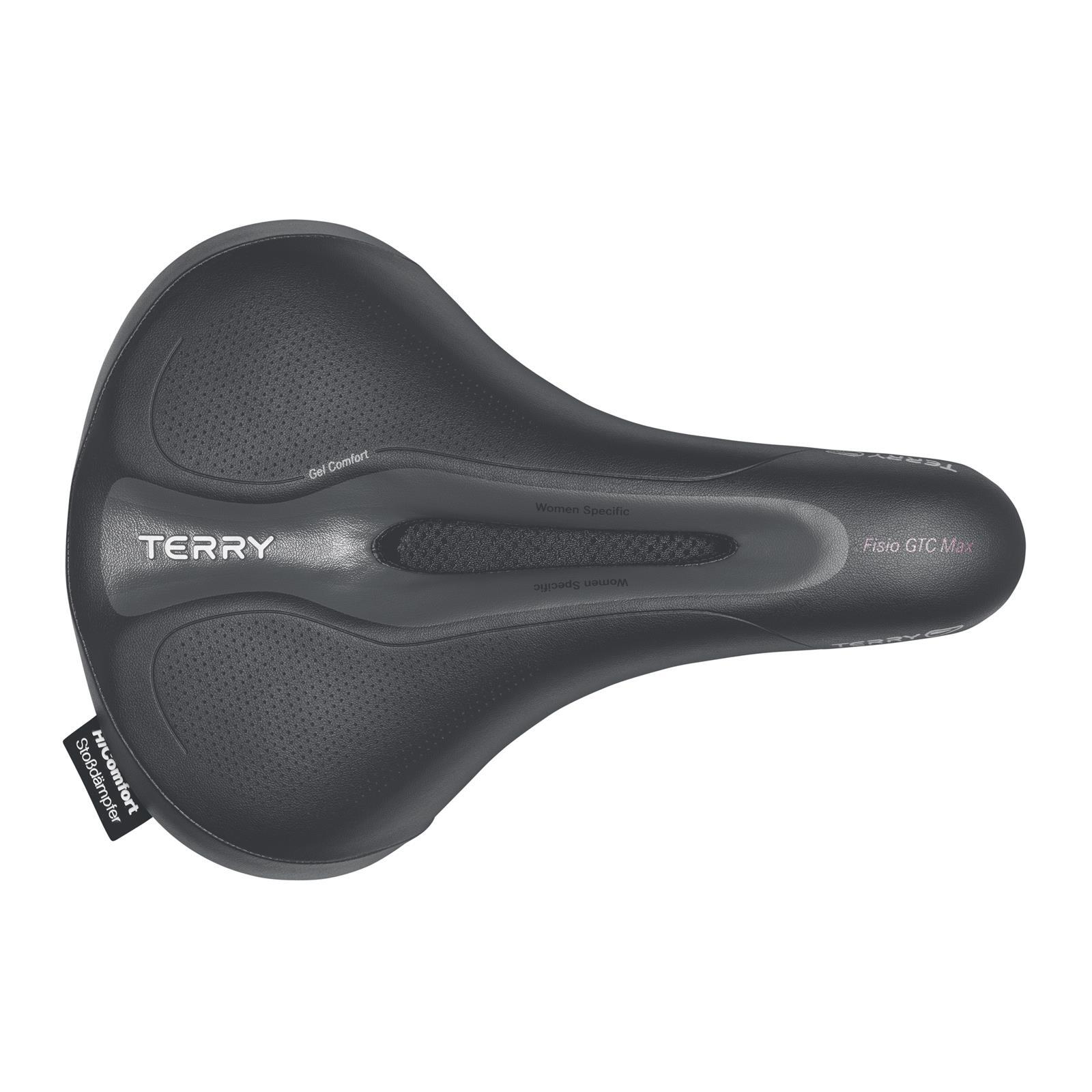 TERRY Fietszadel Fisio GTC Max gel dames zwart