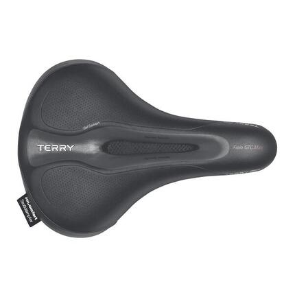 Siodełko Rowerowe Fisio Gtc Max Żelowe Damskie Czarne