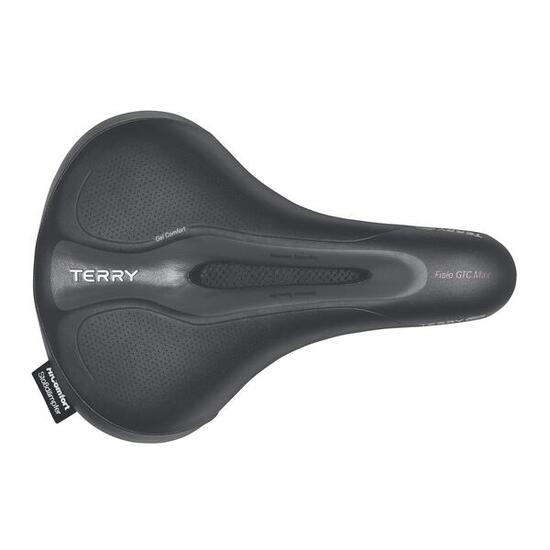 Siodełko Rowerowe Fisio Gtc Max Żelowe Damskie Czarne