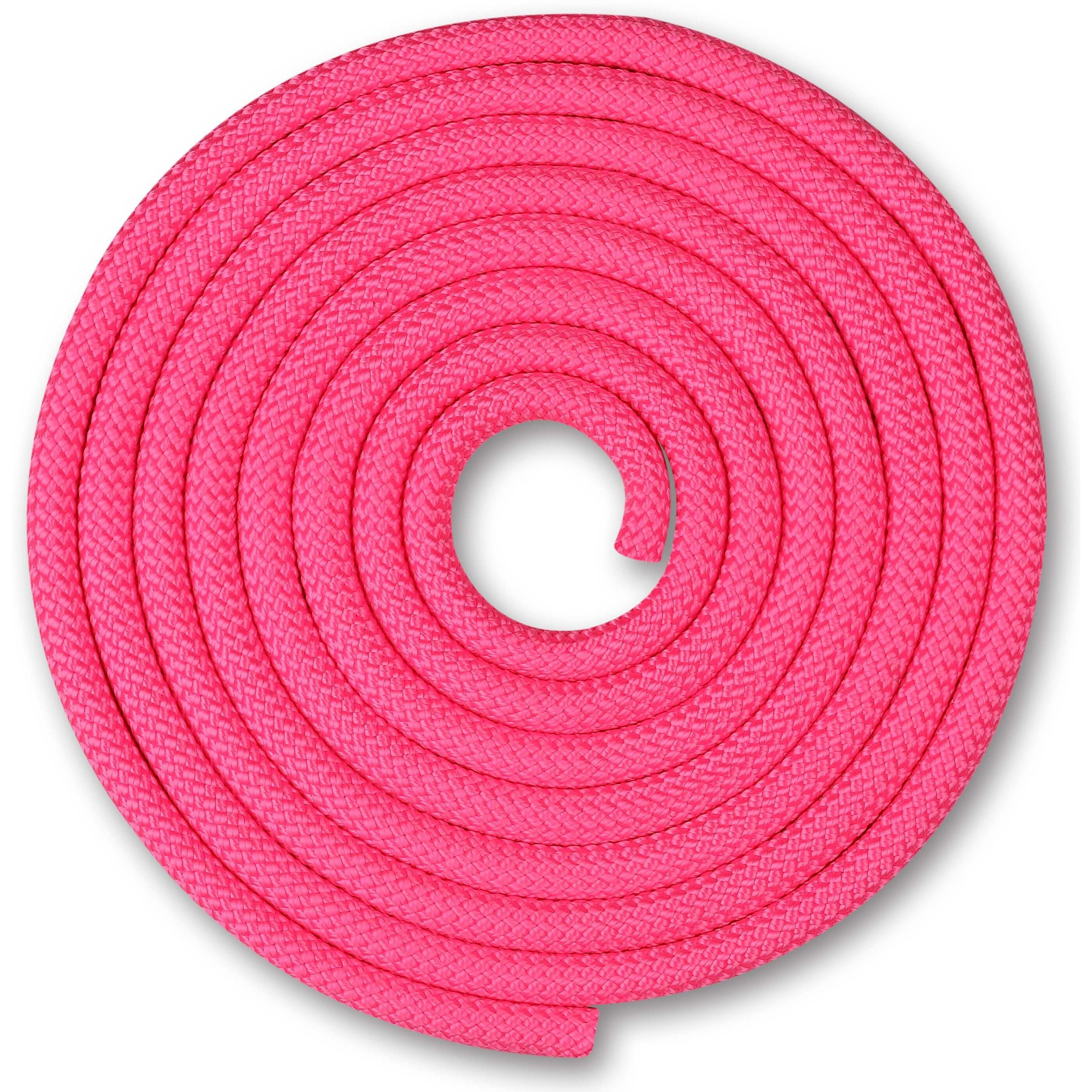INDIGO SPORTS Cuerda para Gimnasia Rítmica Ponderada 150g INDIGO 2,5 m Rosa